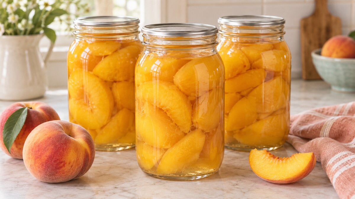 Peaches, Halved or Sliced