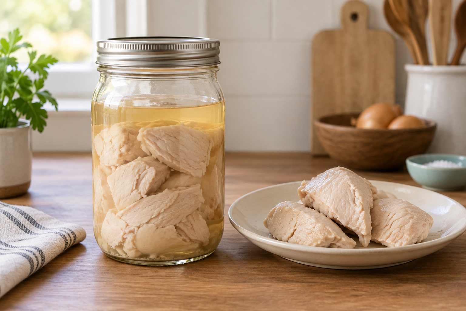 Chicken — A Jar That Becomes Dinner